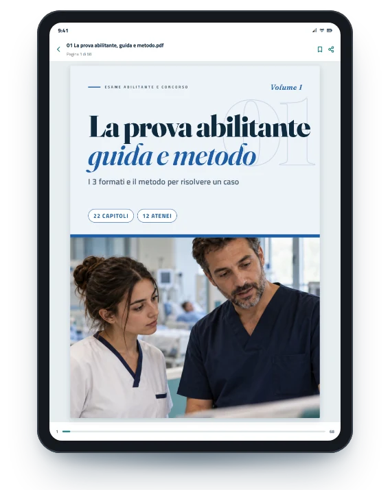 Il PDF 1 aperto su tablet