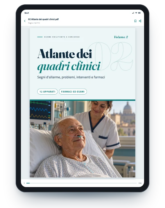 Il PDF 2 aperto su tablet